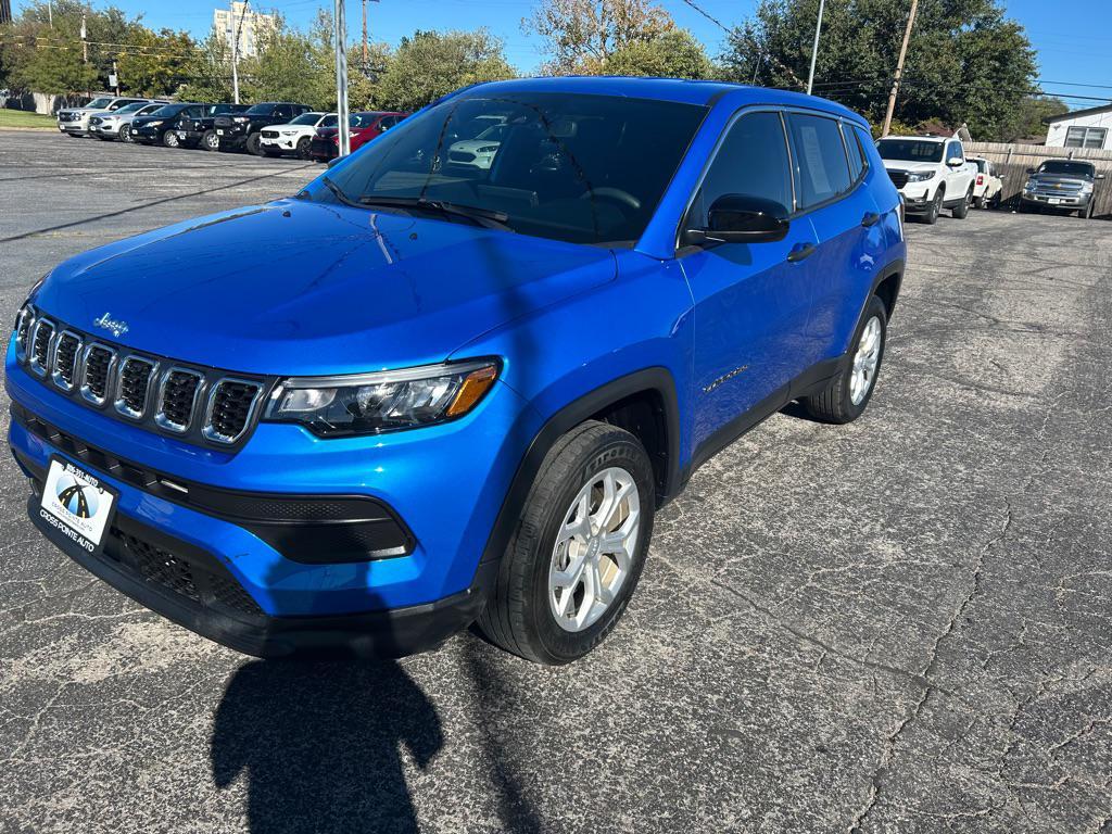 used 2024 Jeep Compass car, priced at $25,900