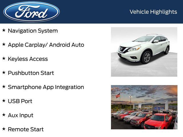 used 2017 Nissan Murano car, priced at $12,528