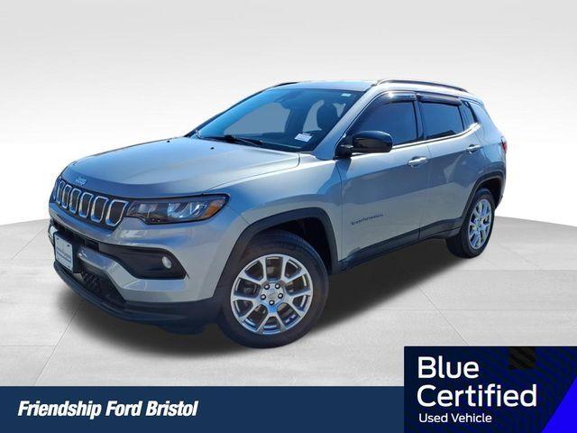 used 2022 Jeep Compass car, priced at $18,348