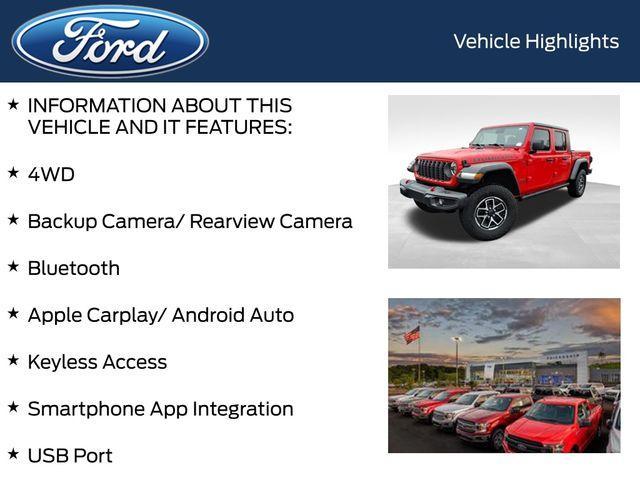 used 2024 Jeep Gladiator car, priced at $43,538