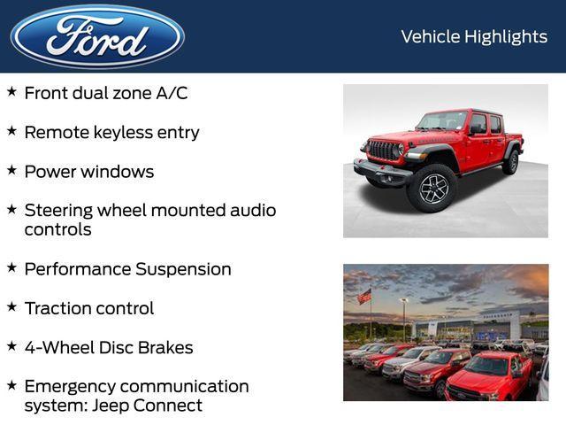 used 2024 Jeep Gladiator car, priced at $43,538