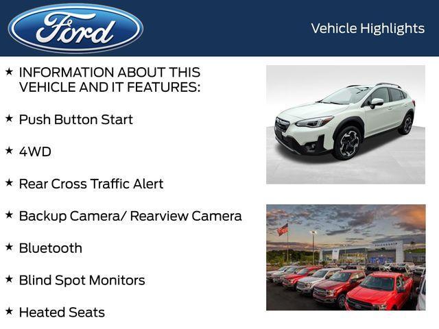 used 2021 Subaru Crosstrek car, priced at $22,318