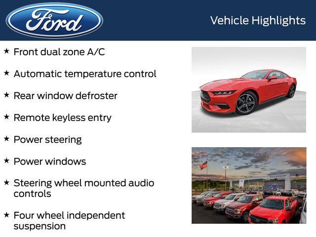 new 2025 Ford Mustang car, priced at $36,918