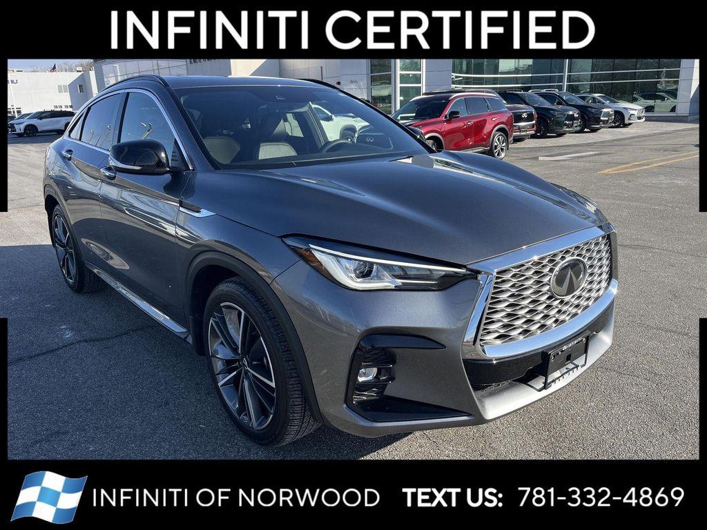 used 2025 INFINITI QX55 car, priced at $36,990