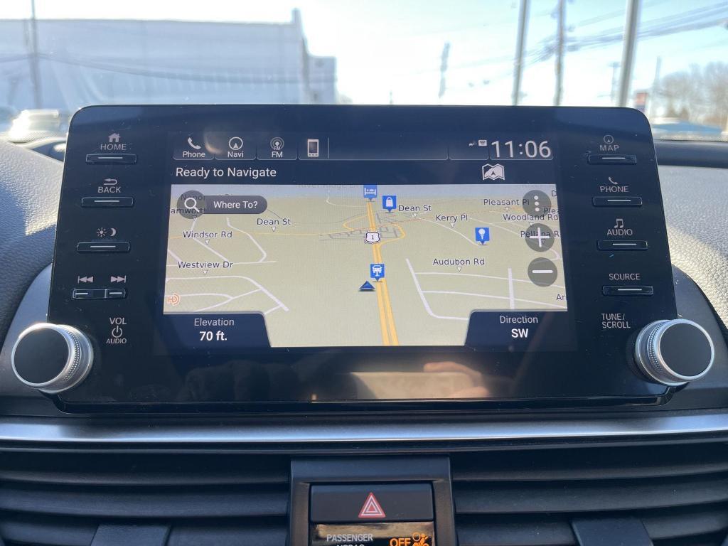 used 2021 Honda Accord car, priced at $28,400