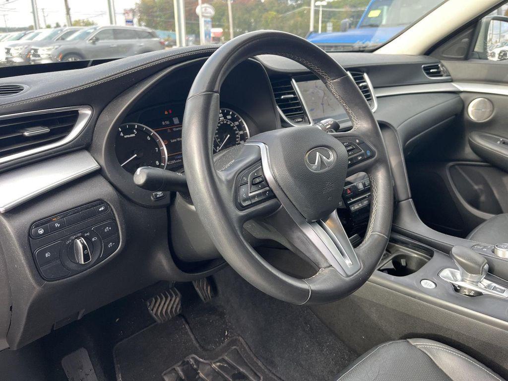 used 2022 INFINITI QX50 car, priced at $28,900
