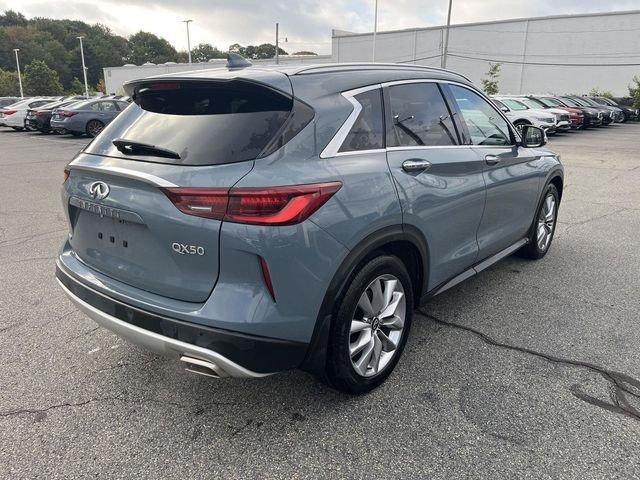 used 2022 INFINITI QX50 car, priced at $28,539