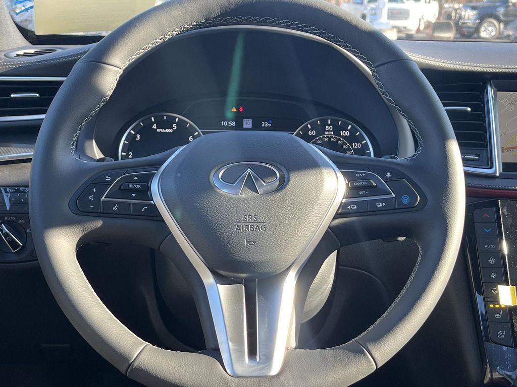 new 2025 INFINITI QX50 car, priced at $43,270