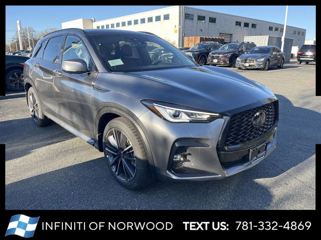 new 2025 INFINITI QX50 car, priced at $43,270
