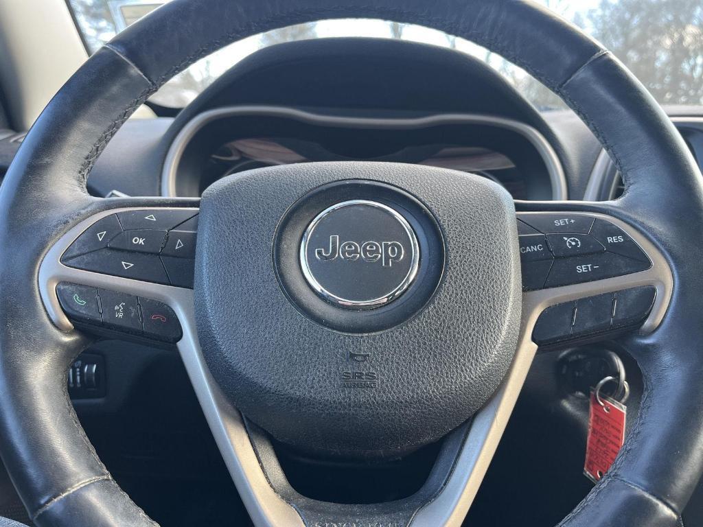 used 2017 Jeep Cherokee car, priced at $13,990