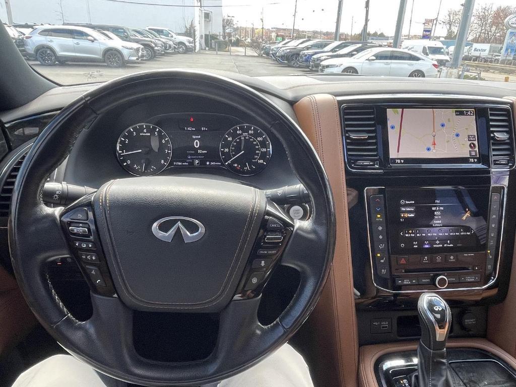 used 2021 INFINITI QX80 car, priced at $36,990