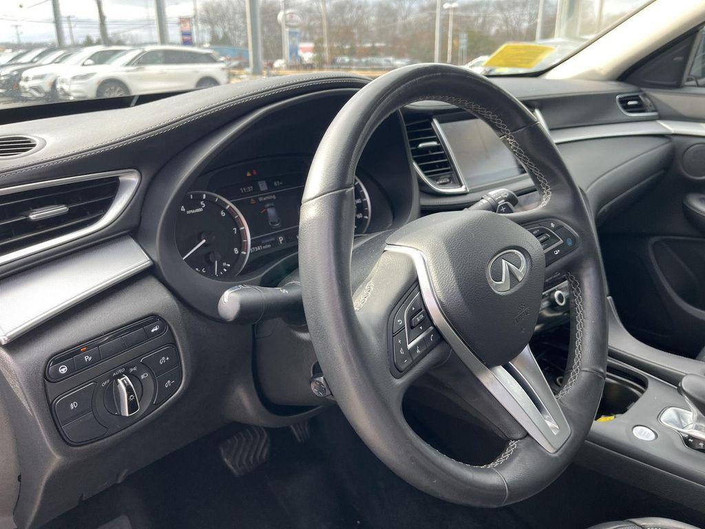 used 2021 INFINITI QX50 car, priced at $26,500