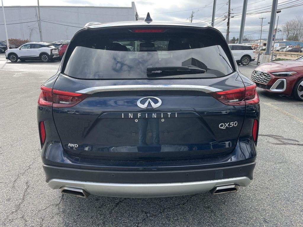 used 2021 INFINITI QX50 car, priced at $26,500