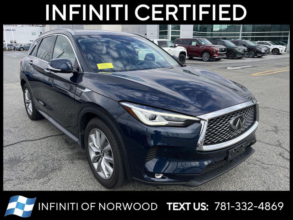 used 2021 INFINITI QX50 car, priced at $25,900