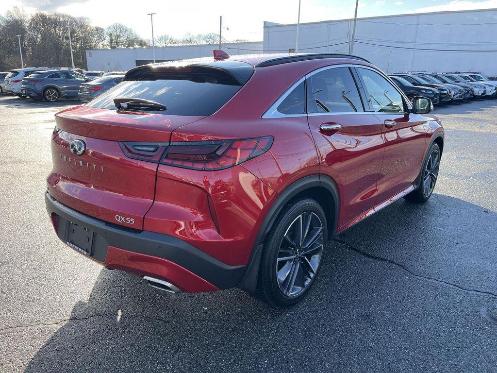 used 2023 INFINITI QX55 car, priced at $33,990