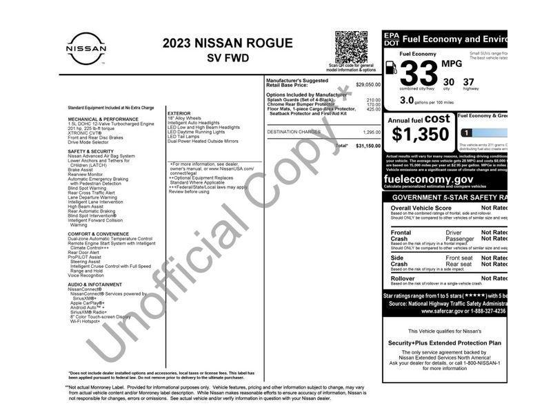 used 2023 Nissan Rogue car, priced at $19,450