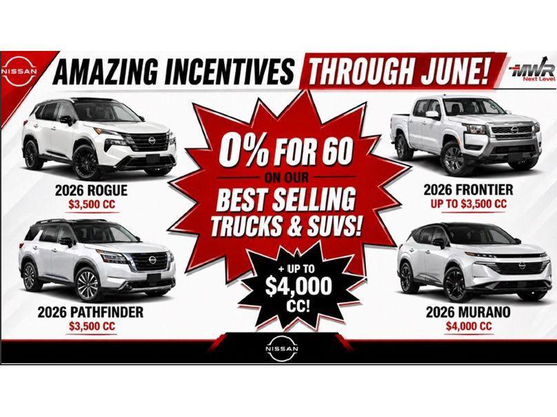 new 2026 Nissan Frontier car, priced at $41,545