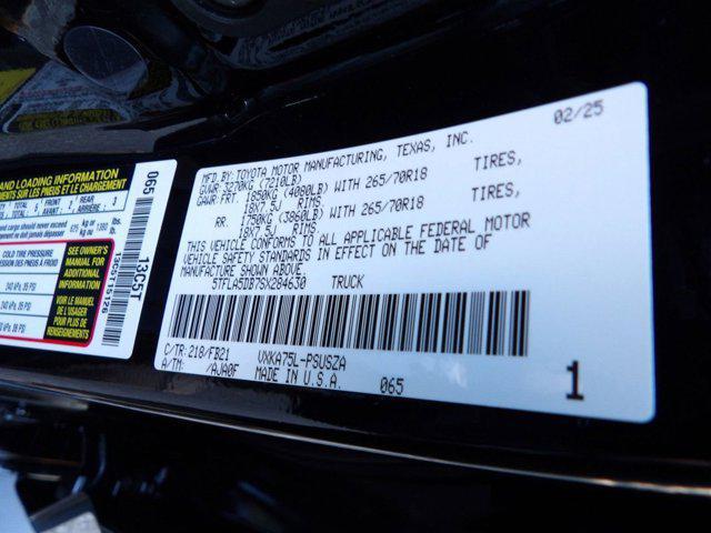 new 2025 Toyota Tundra car, priced at $56,354