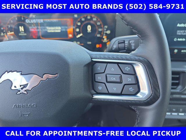 new 2025 Ford Mustang car, priced at $44,632