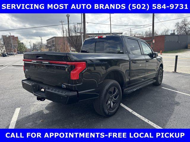 used 2024 Ford F-150 Lightning car, priced at $58,950