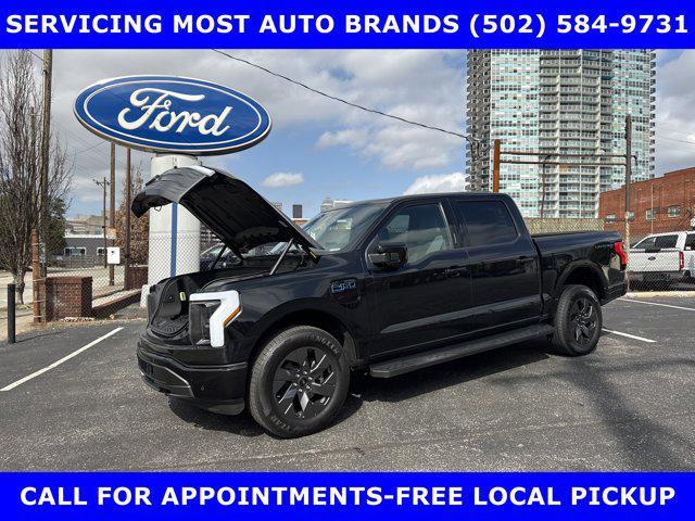 used 2024 Ford F-150 Lightning car, priced at $58,950