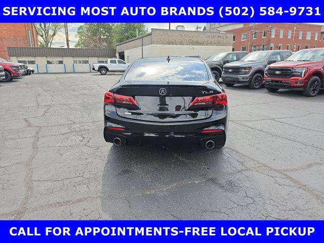 used 2020 Acura TLX car, priced at $28,950