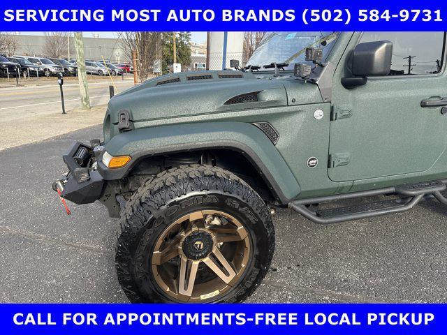 used 2018 Jeep Wrangler Unlimited car, priced at $24,850