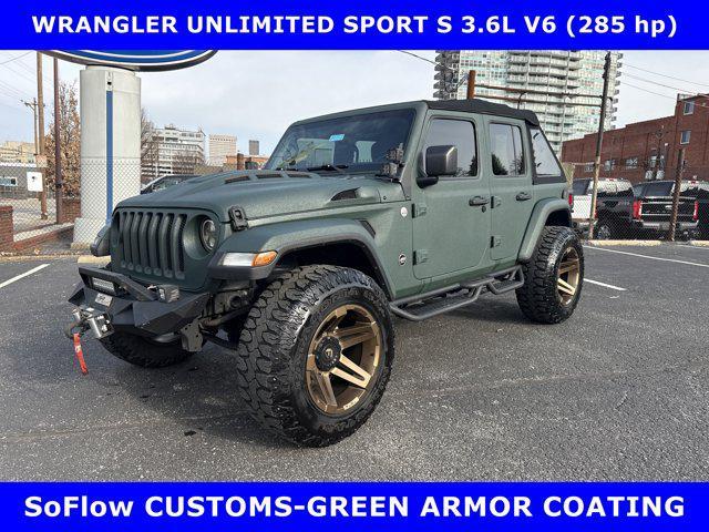 used 2018 Jeep Wrangler Unlimited car, priced at $24,850