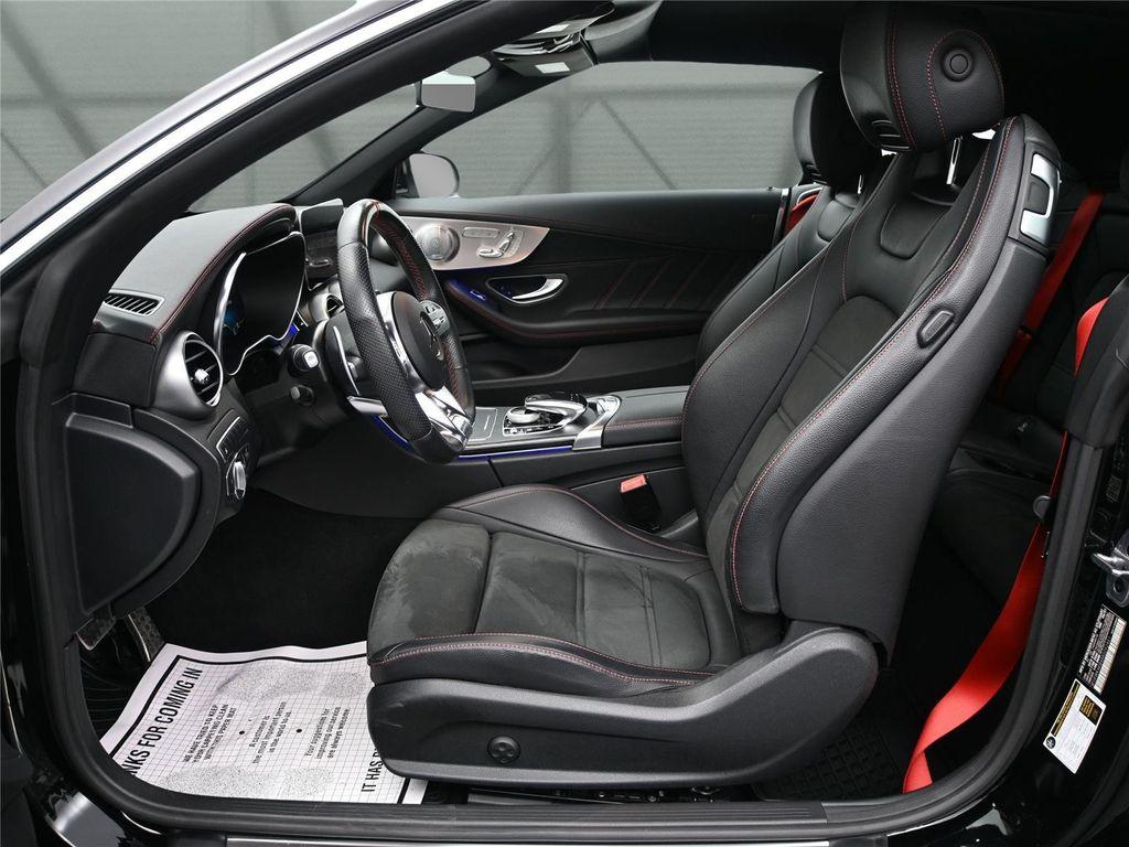 used 2021 Mercedes-Benz AMG C 43 car, priced at $42,500