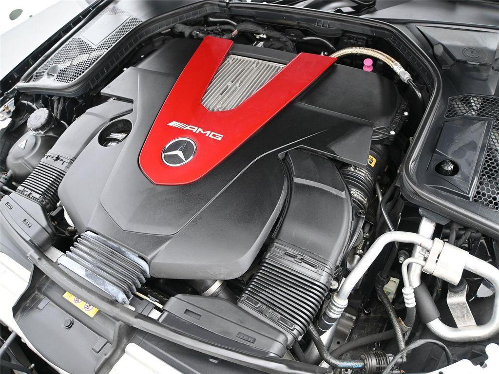 used 2021 Mercedes-Benz AMG C 43 car, priced at $42,500