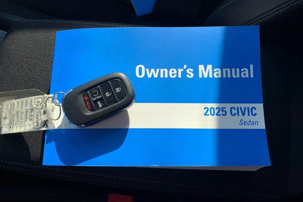 used 2025 Honda Civic car, priced at $24,877