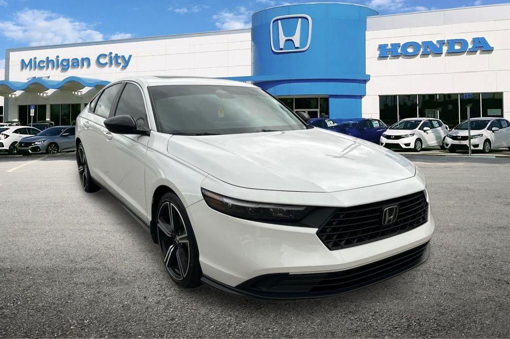 used 2023 Honda Accord Hybrid car, priced at $24,877