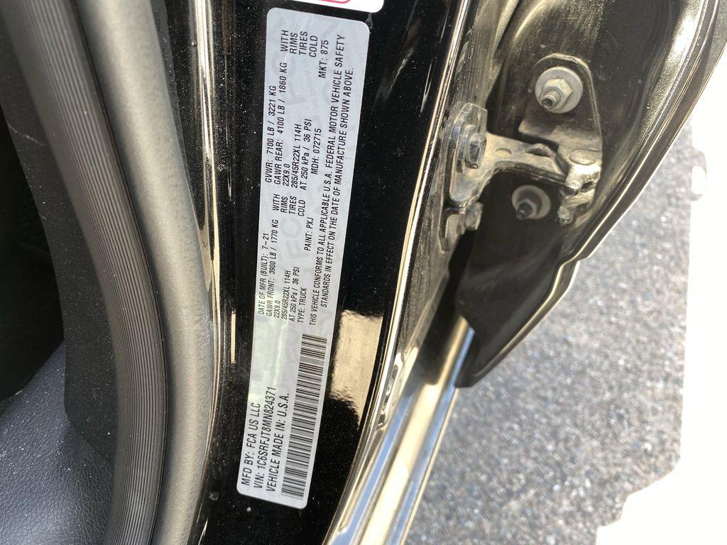 used 2021 Ram 1500 car, priced at $37,003