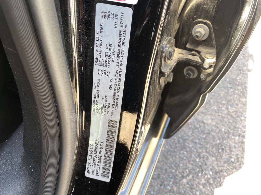 used 2021 Ram 1500 car, priced at $36,588