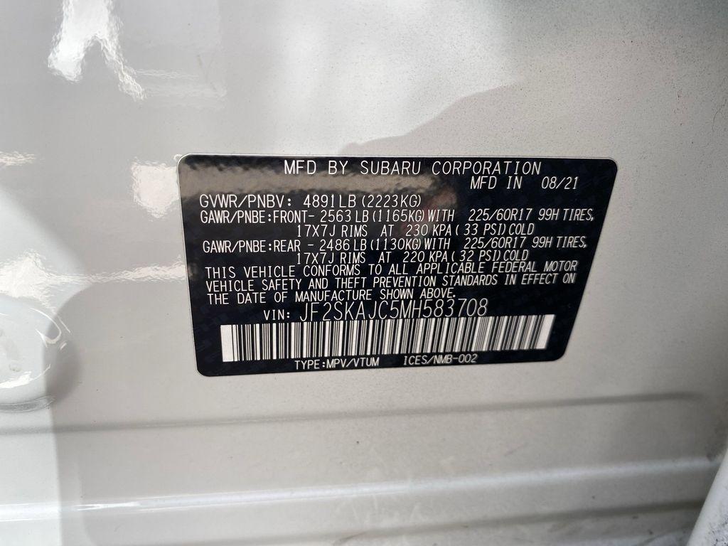 used 2021 Subaru Forester car
