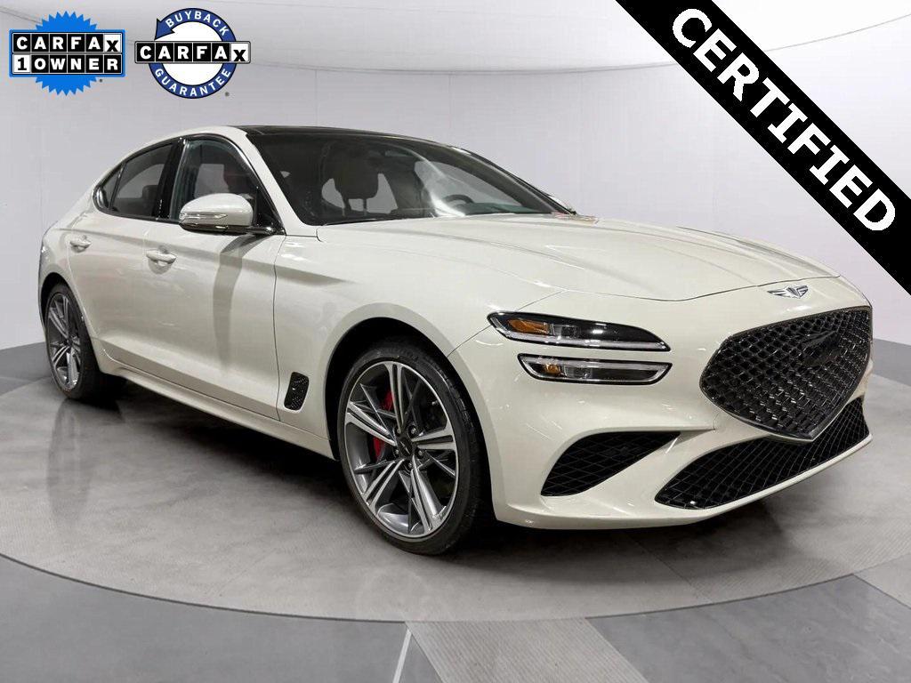 used 2024 Genesis G70 car, priced at $37,249