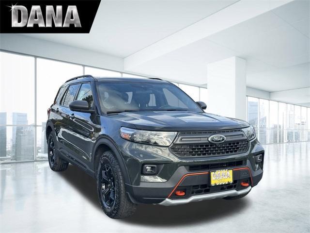 used 2022 Ford Explorer car, priced at $31,600