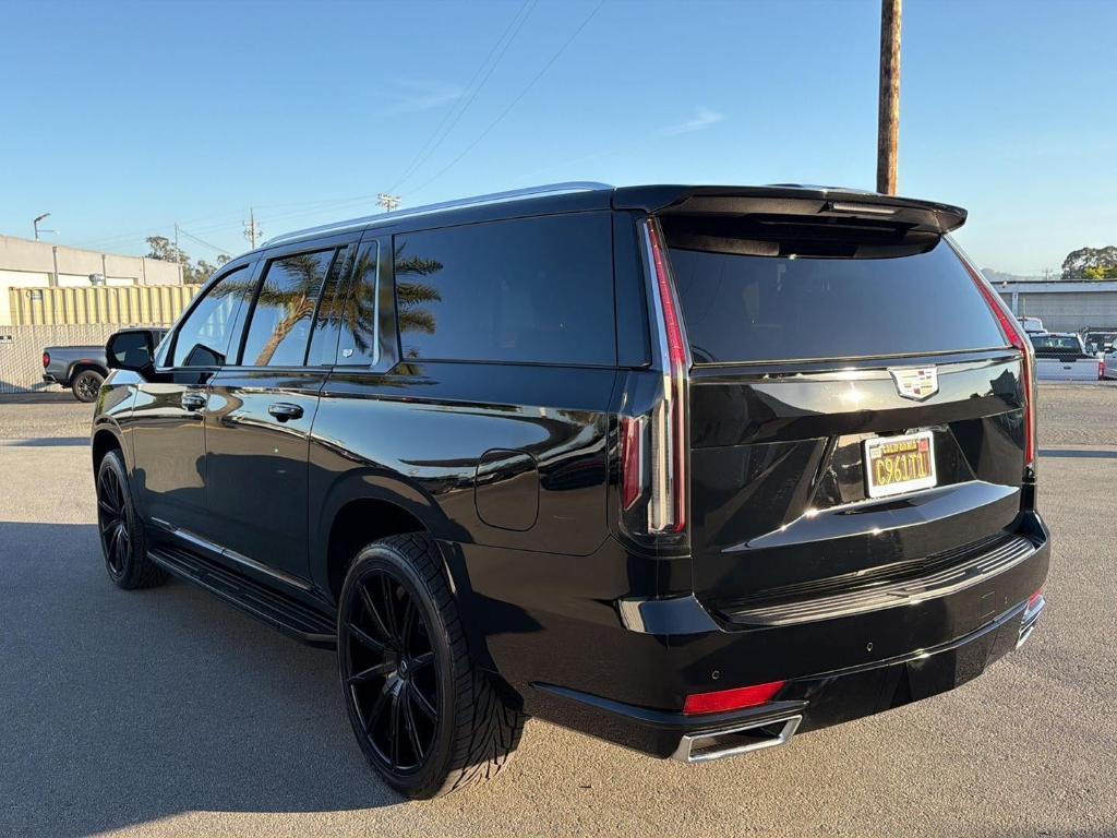 used 2024 Cadillac Escalade ESV car, priced at $72,580