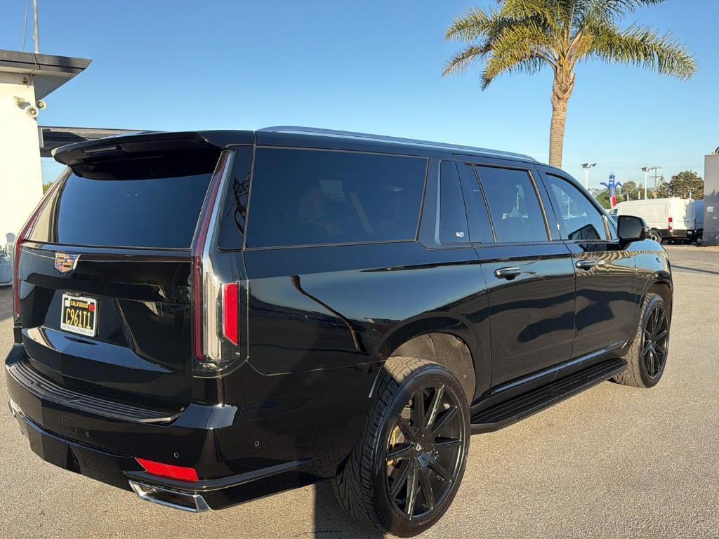 used 2024 Cadillac Escalade ESV car, priced at $72,580