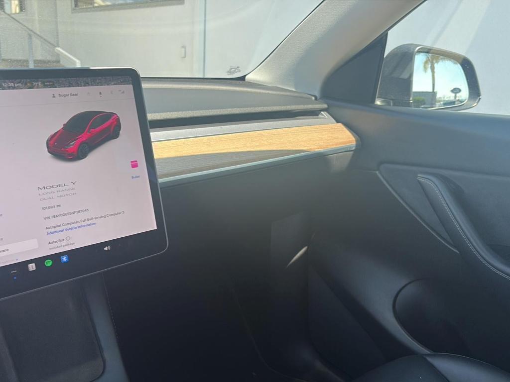used 2022 Tesla Model Y car, priced at $23,480
