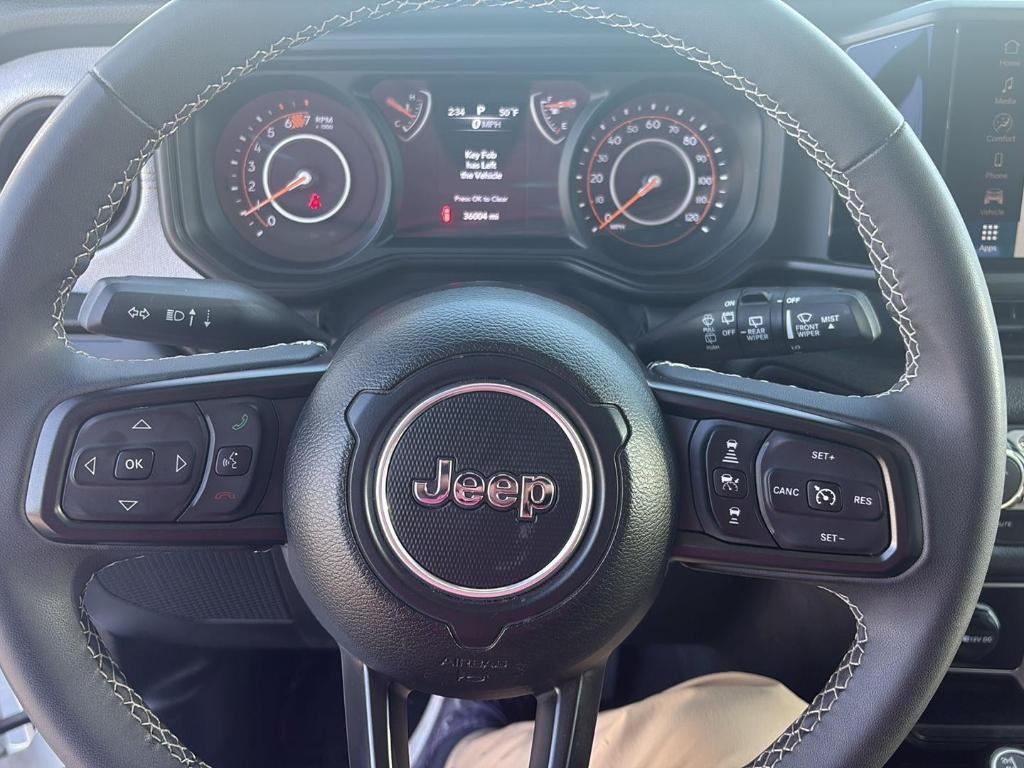 used 2025 Jeep Wrangler car, priced at $30,065