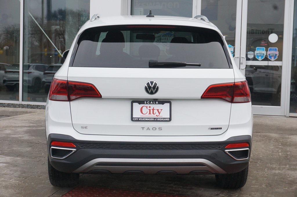 used 2022 Volkswagen Taos car, priced at $20,490