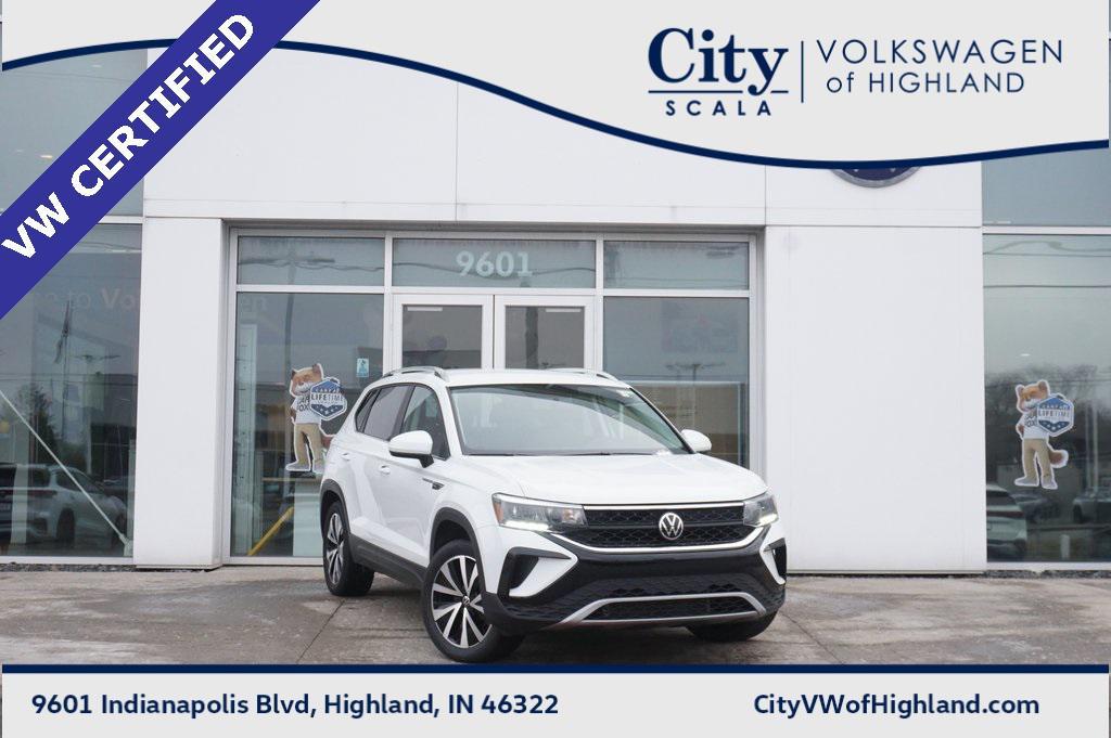 used 2022 Volkswagen Taos car, priced at $20,490