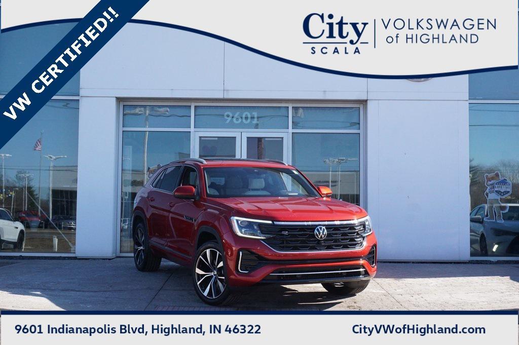 used 2025 Volkswagen Atlas Cross Sport car, priced at $40,990