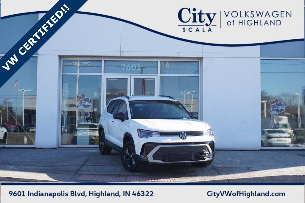 used 2025 Volkswagen Taos car, priced at $21,990