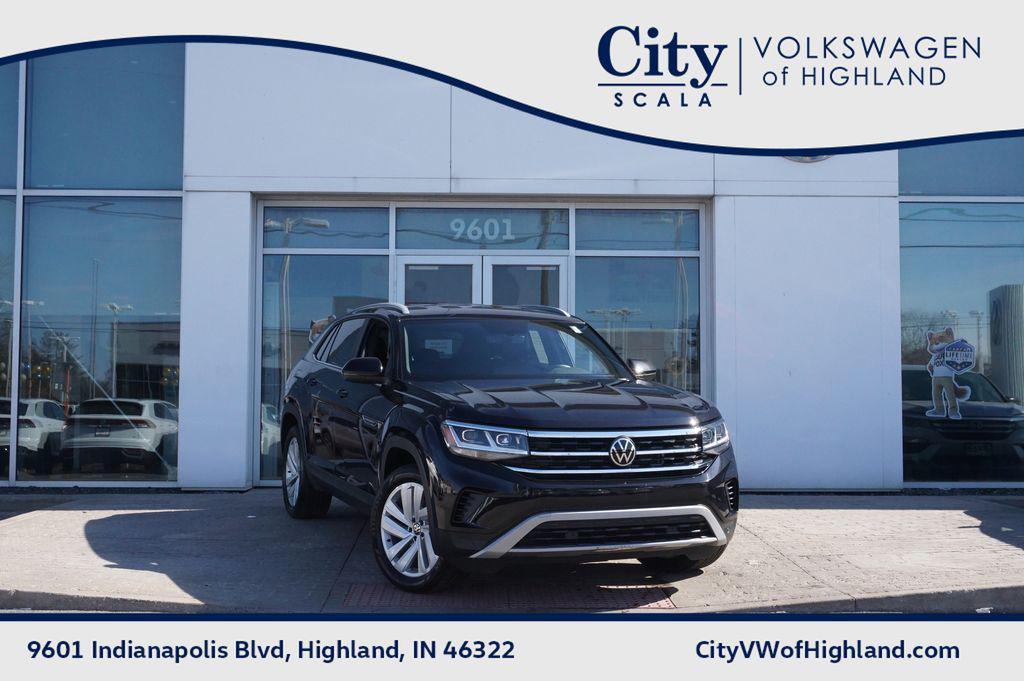 used 2022 Volkswagen Atlas Cross Sport car, priced at $24,400
