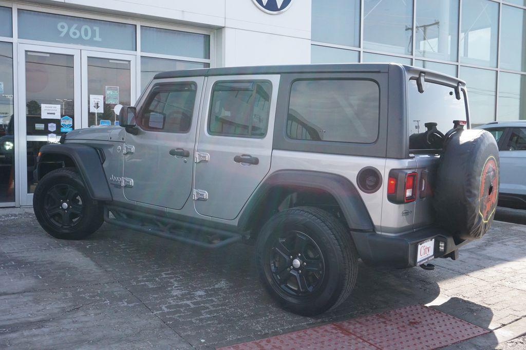 used 2020 Jeep Wrangler Unlimited car, priced at $20,490