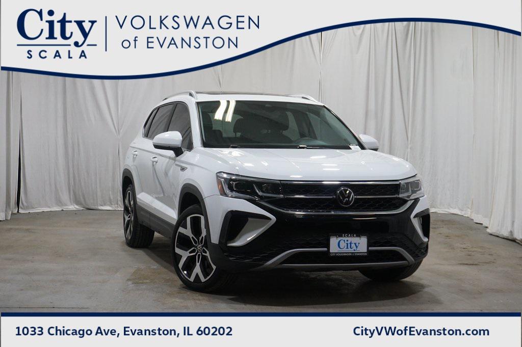 used 2023 Volkswagen Taos car, priced at $23,490