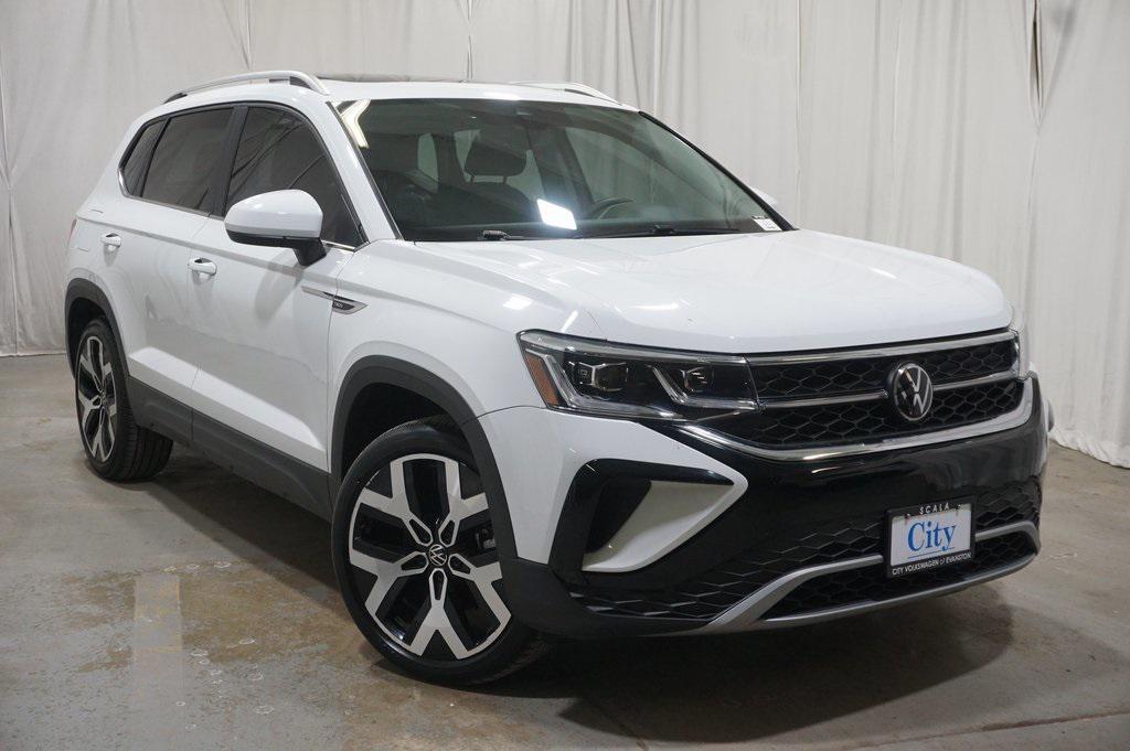 used 2023 Volkswagen Taos car, priced at $23,490