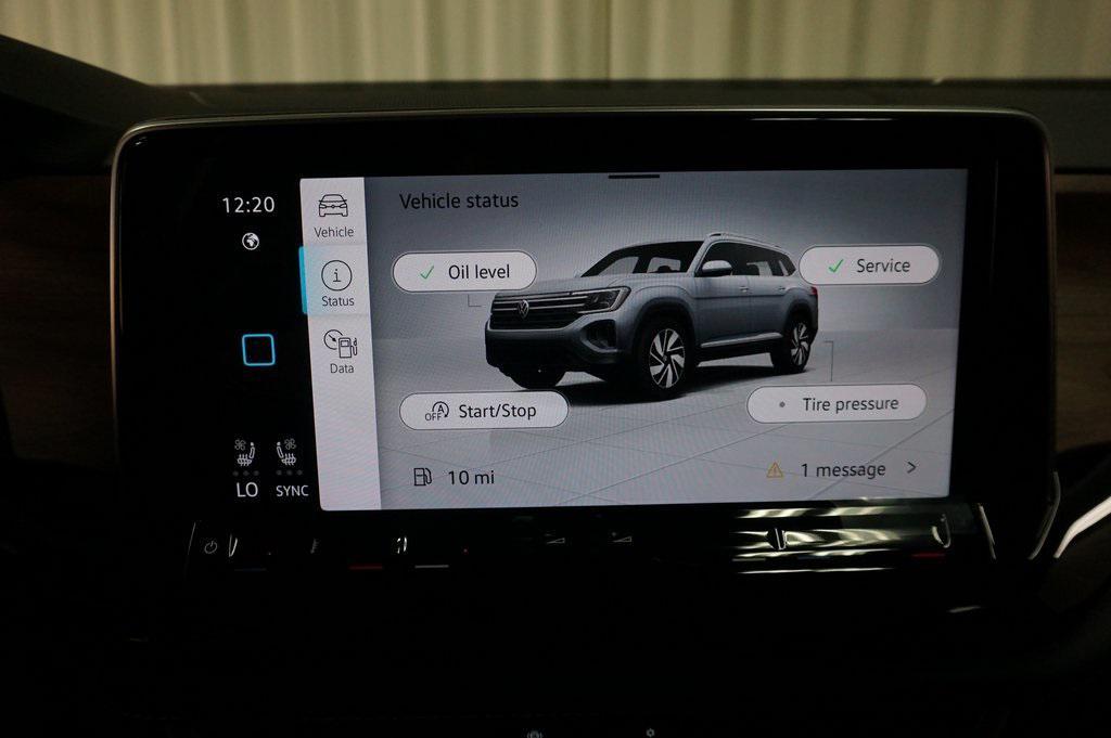 new 2026 Volkswagen Atlas car, priced at $43,990